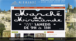 Desktop Screenshot of mirmande.org