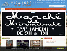 Tablet Screenshot of mirmande.org